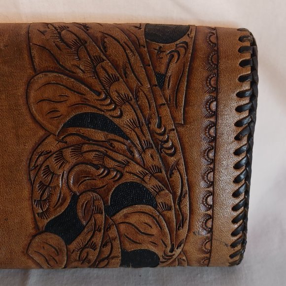 LIKE NEW!! Genuine 100% Leather Wallet Women's Rosie - Picture 5 of 16